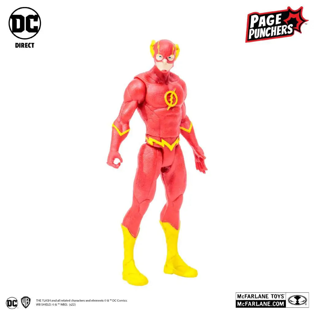 Flash with Comic (Page Punchers) - DC COMICS - 8cm | McFarlane Toys