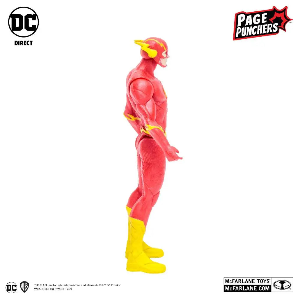 Flash with Comic (Page Punchers) - DC COMICS - 8cm | McFarlane Toys