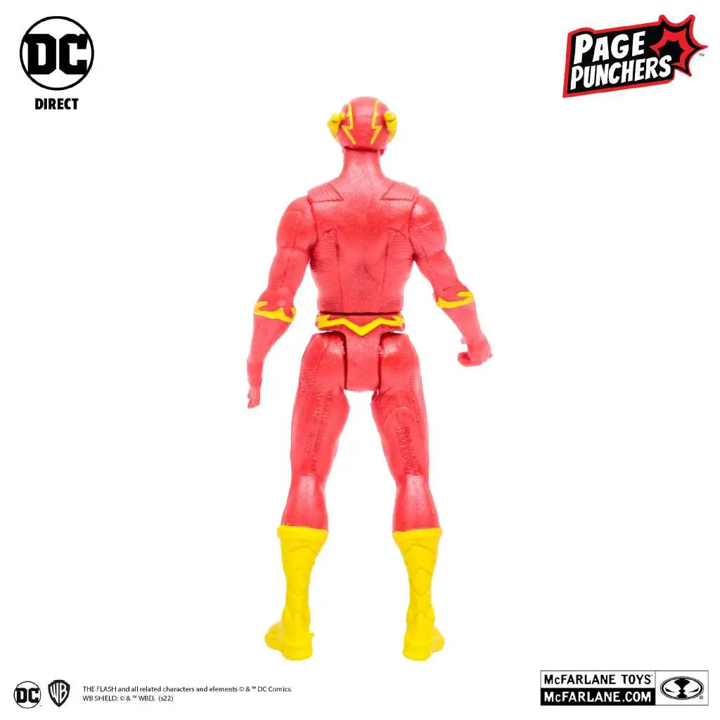 Flash with Comic (Page Punchers) - DC COMICS - 8cm | McFarlane Toys