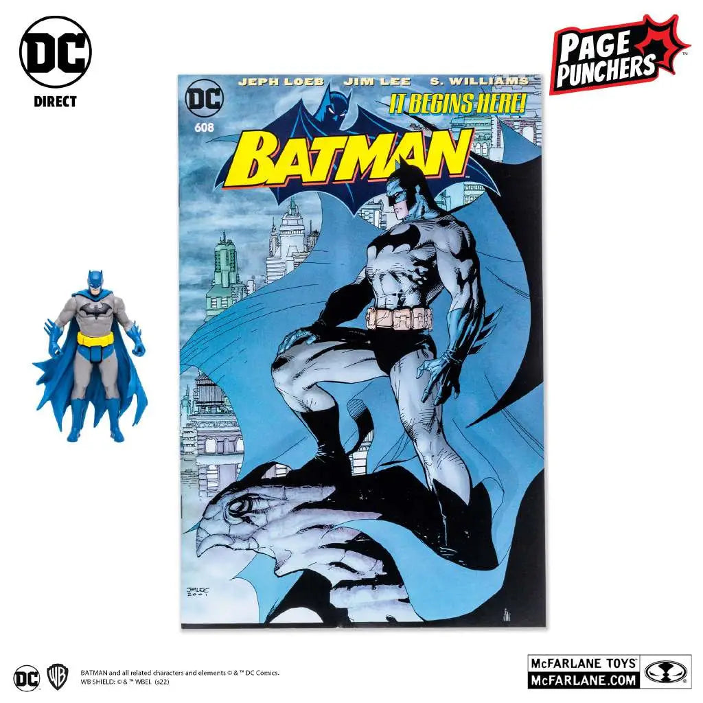 Batman with Comic (Page Punchers) - DC COMICS - 8cm | McFarlane Toys