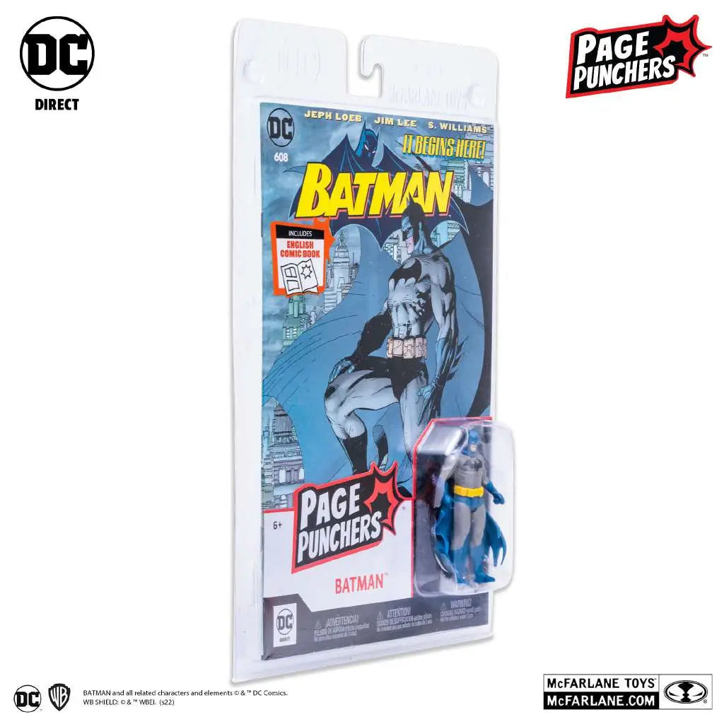 Batman with Comic (Page Punchers) - DC COMICS - 8cm | McFarlane Toys