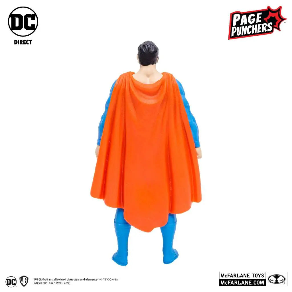 Superman with Comic (Page Punchers) - DC COMICS - 8cm | McFarlane Toys