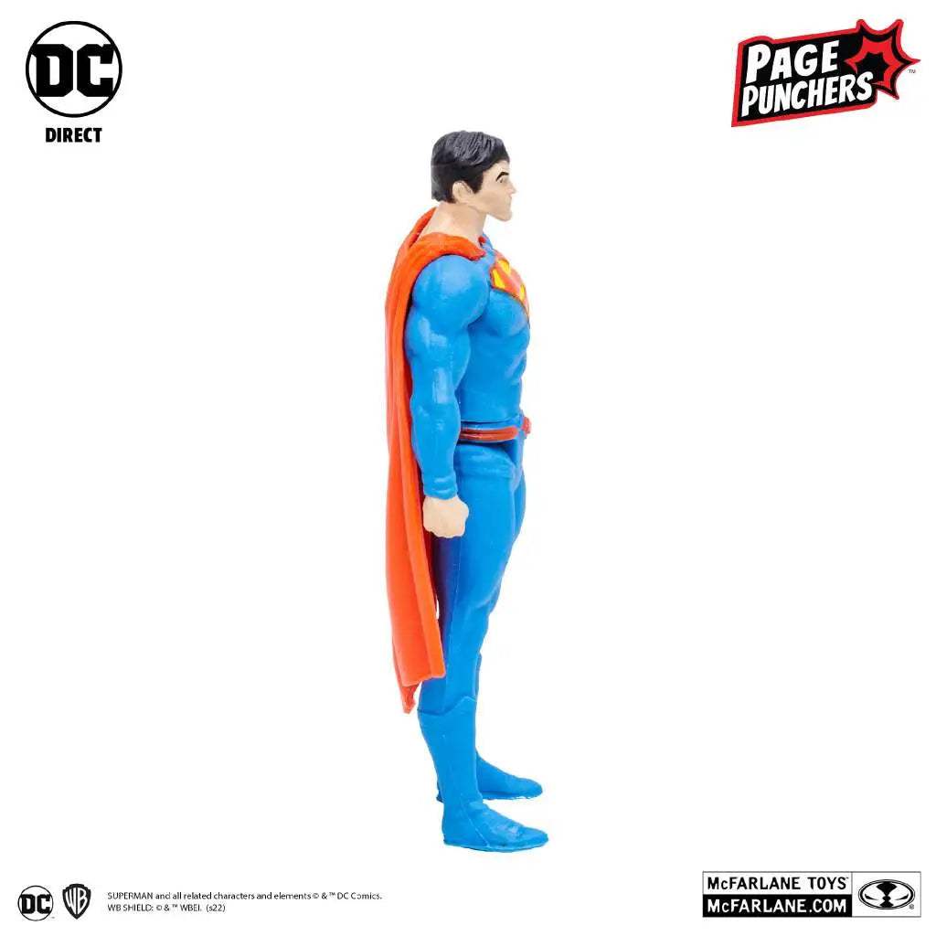 Superman with Comic (Page Punchers) - DC COMICS - 8cm | McFarlane Toys