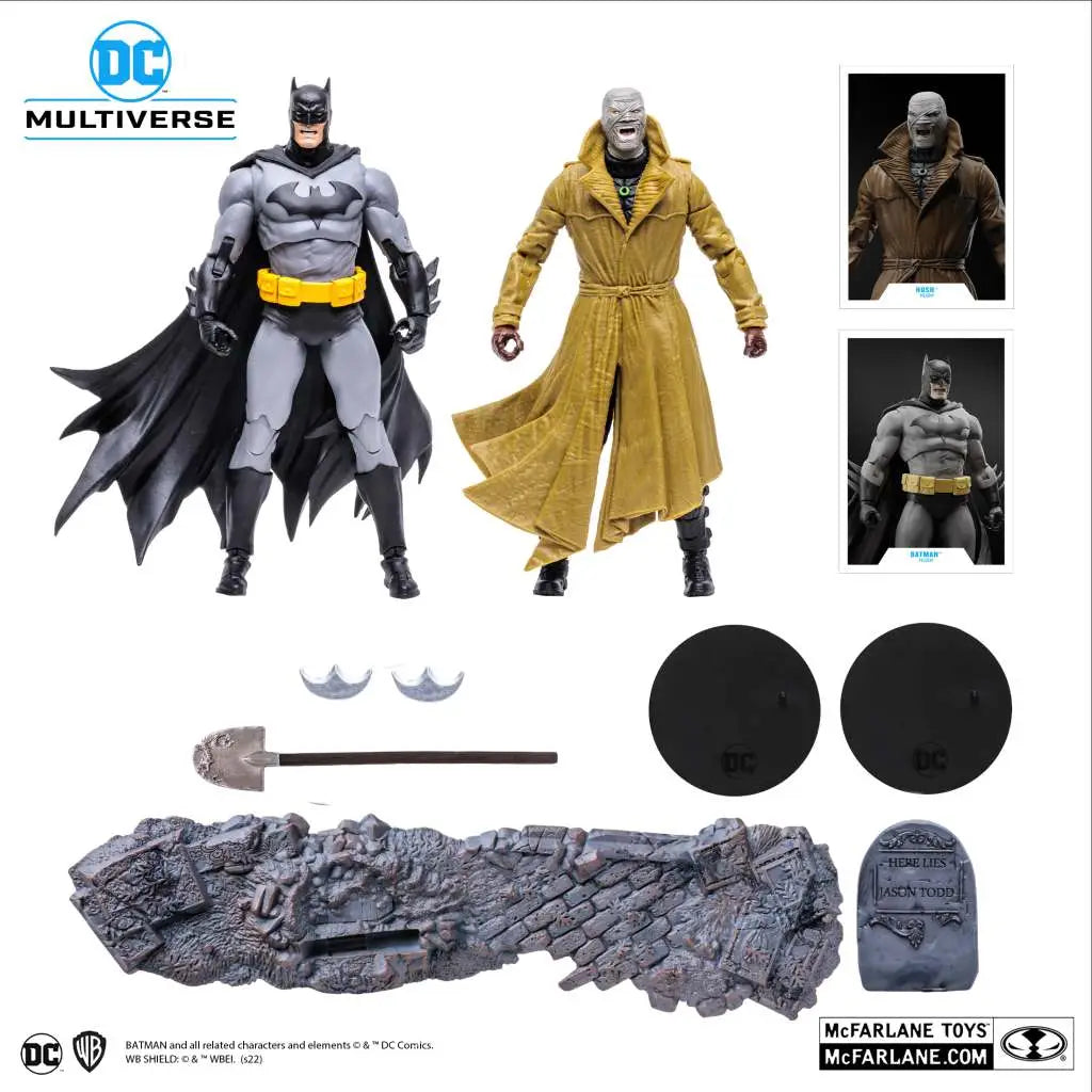 Batman Vs Hush (Batman: Hush) - DC MULTIVERSE - 18cm | McFarlane Toys