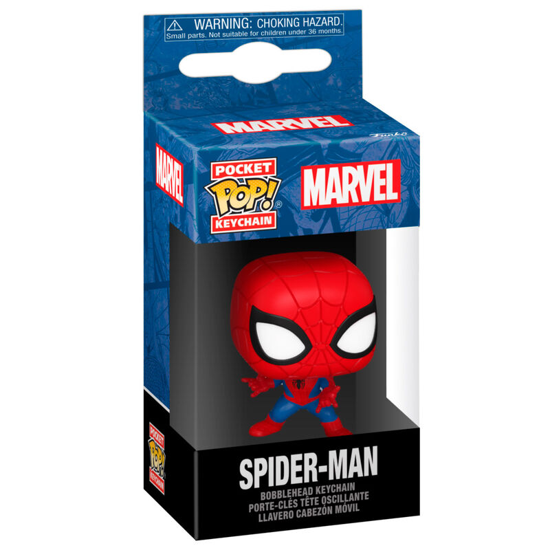 Spider-Man - Marvel Classics - Llavero Pocket Pop 🕷️🕸️
