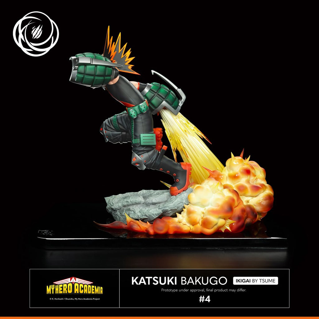 Bakugo Katsuki - My Hero Academia - Estatua Ikigai Tsume Art 1/6 (45cm) 💥🤬
