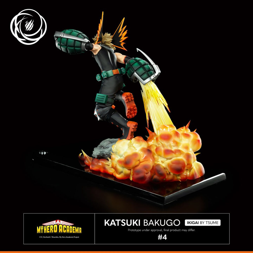 Bakugo Katsuki - My Hero Academia - Estatua Ikigai Tsume Art 1/6 (45cm) 💥🤬