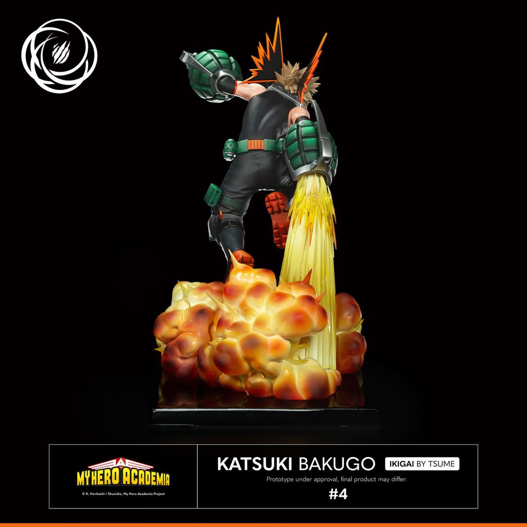 Bakugo Katsuki - My Hero Academia - Estatua Ikigai Tsume Art 1/6 (45cm) 💥🤬