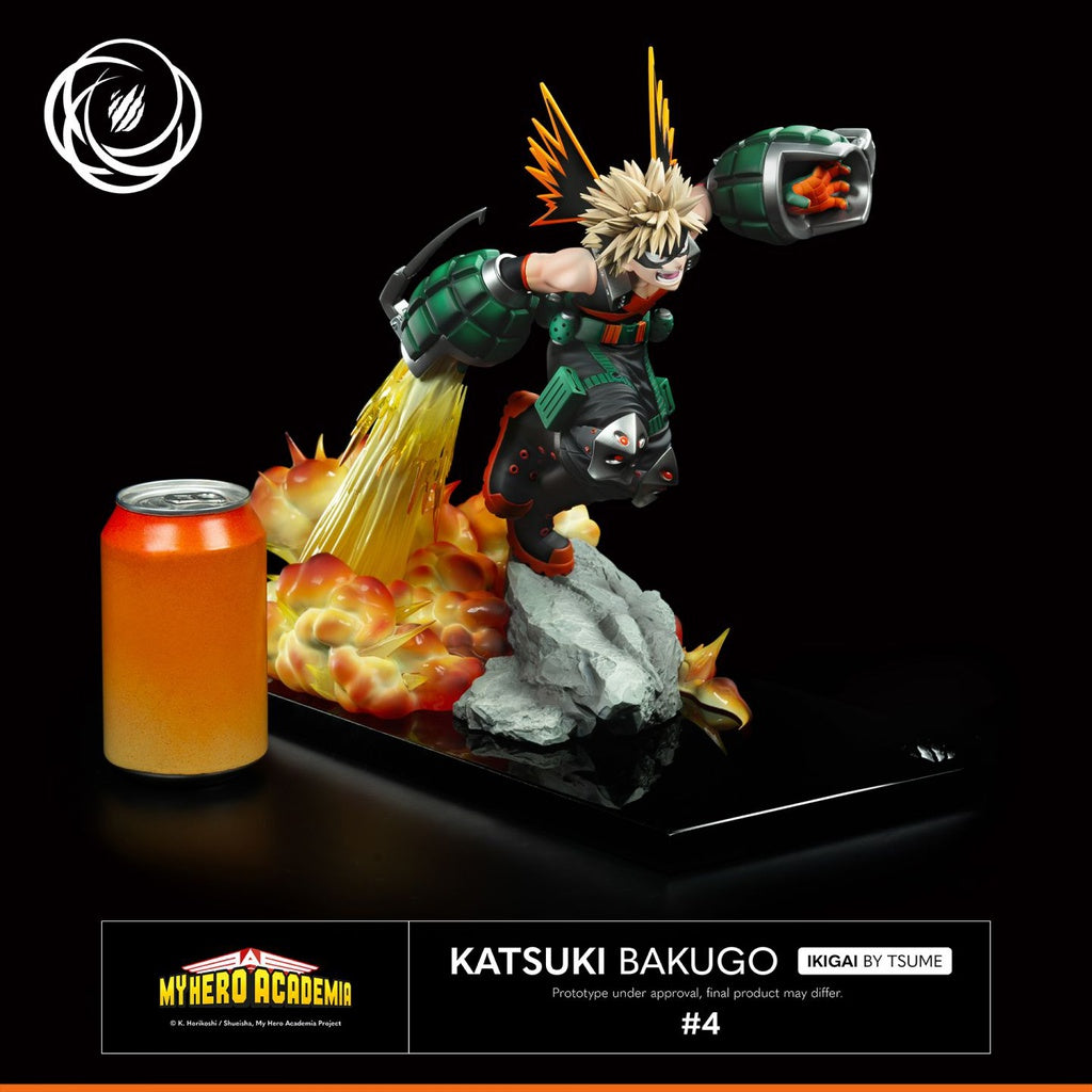 Bakugo Katsuki - My Hero Academia - Estatua Ikigai Tsume Art 1/6 (45cm) 💥🤬