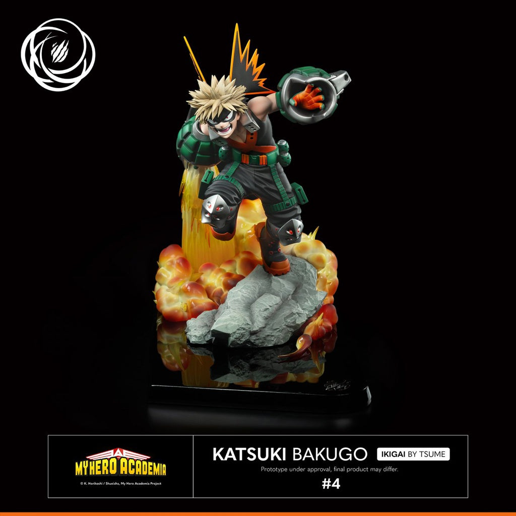 Bakugo Katsuki - My Hero Academia - Estatua Ikigai Tsume Art 1/6 (45cm) 💥🤬