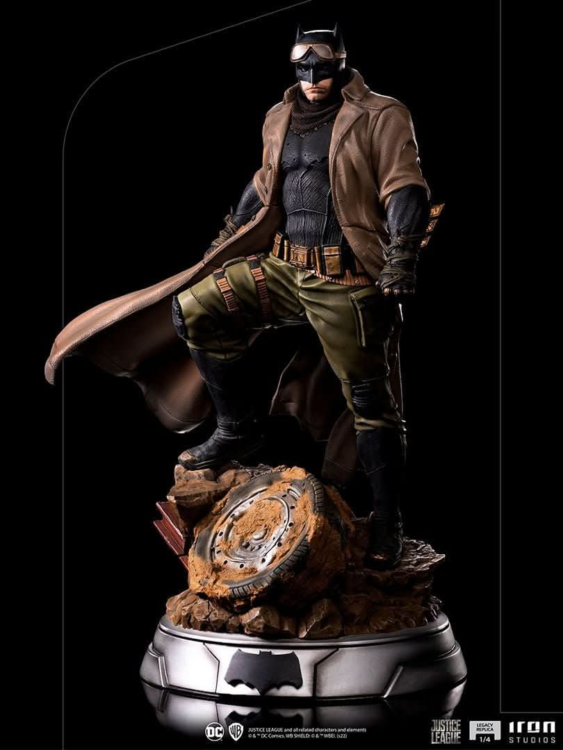 Batman Knightmare - Zack Snyder's Justice League - Réplica de legado 1/4 - Iron Studios