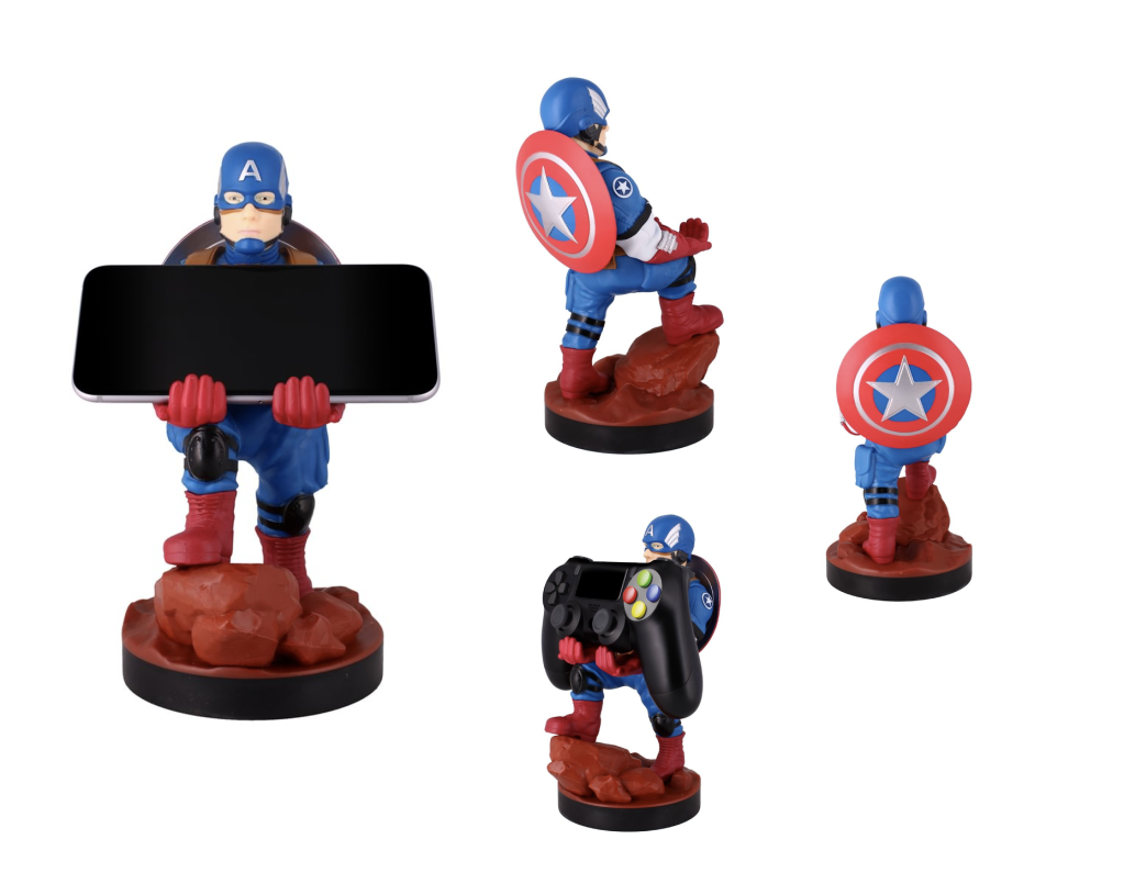 Captain America - Soporte para Mando y Teléfono – 20cm 🇺🇸🛡️