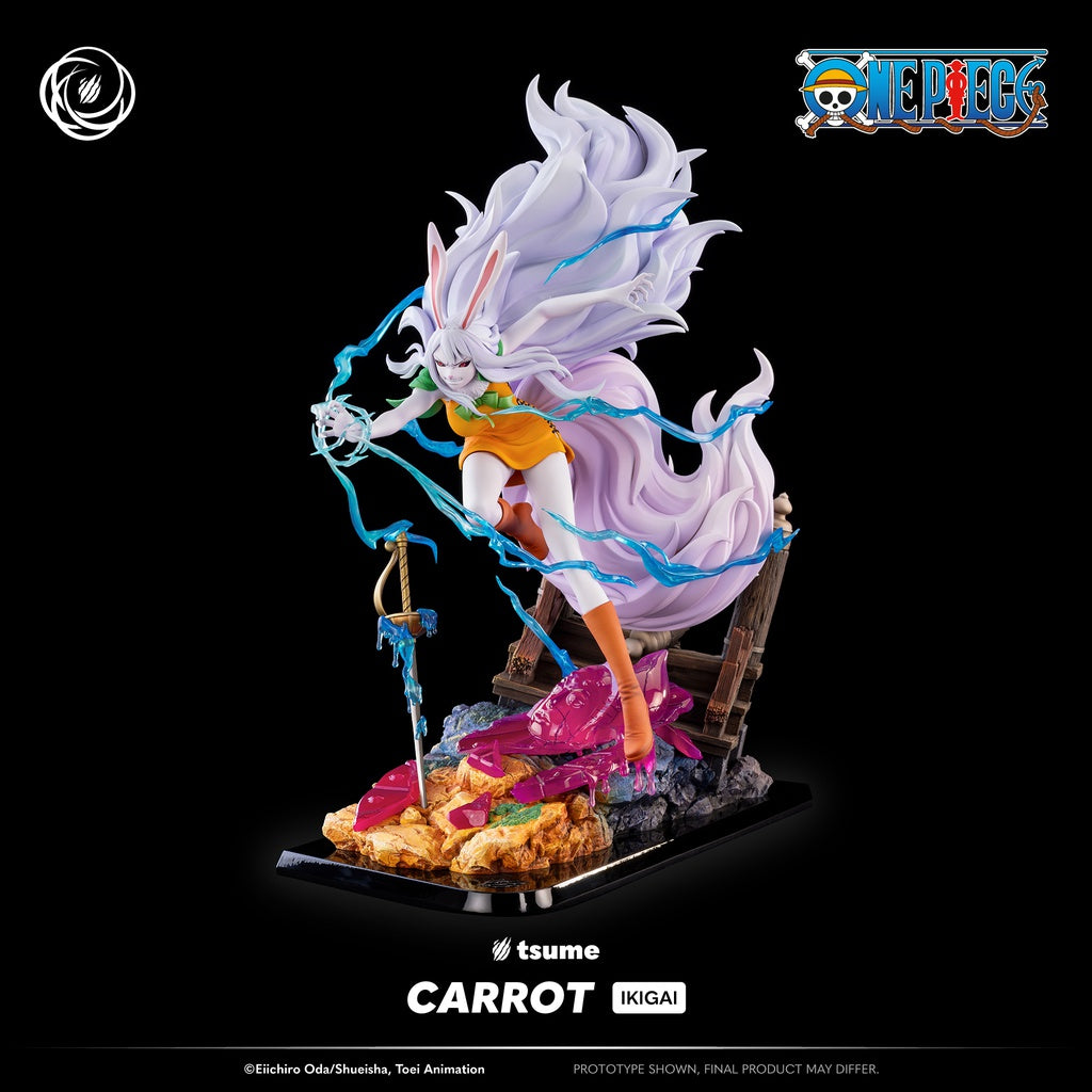 Preorder (Q2-Q3 2026) Carrot (Sulong Form) - One Piece - Ikigai Tsume Art 1/6 Statue (46cm) 🐰🌕(Also in installments! 👇)