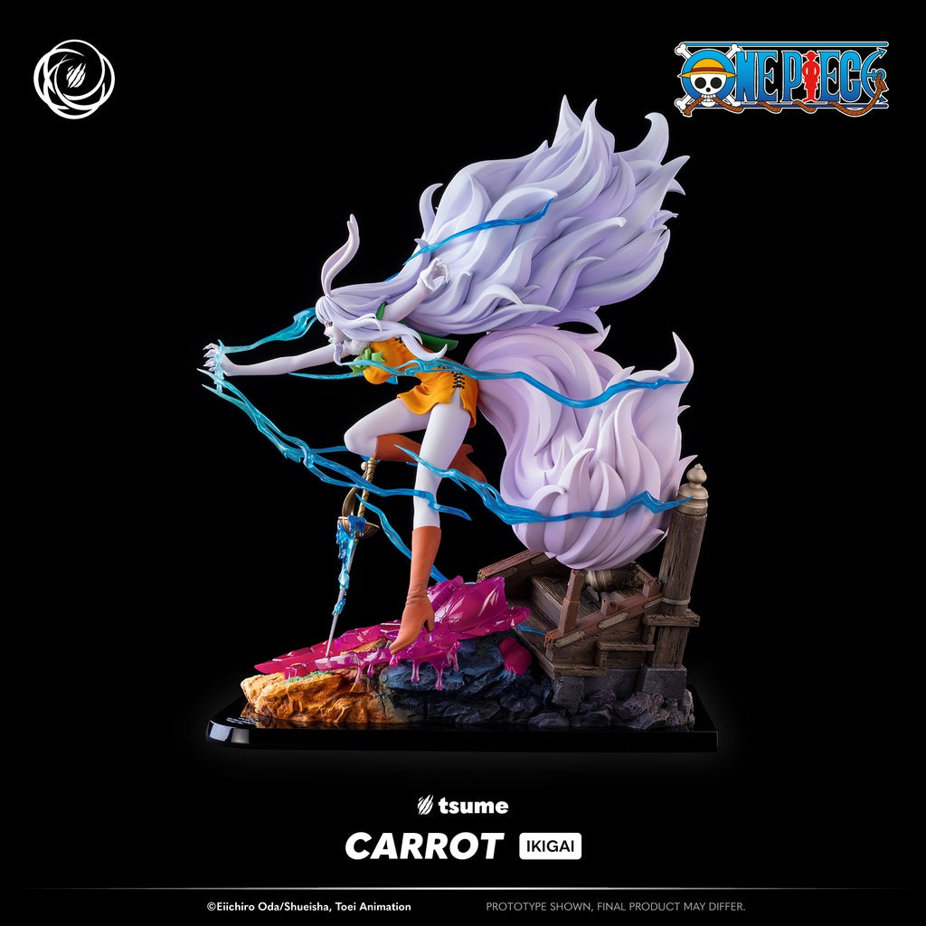 Preorder (Q2-Q3 2026) Carrot (Sulong Form) - One Piece - Ikigai Tsume Art 1/6 Statue (46cm) 🐰🌕(Also in installments! 👇)