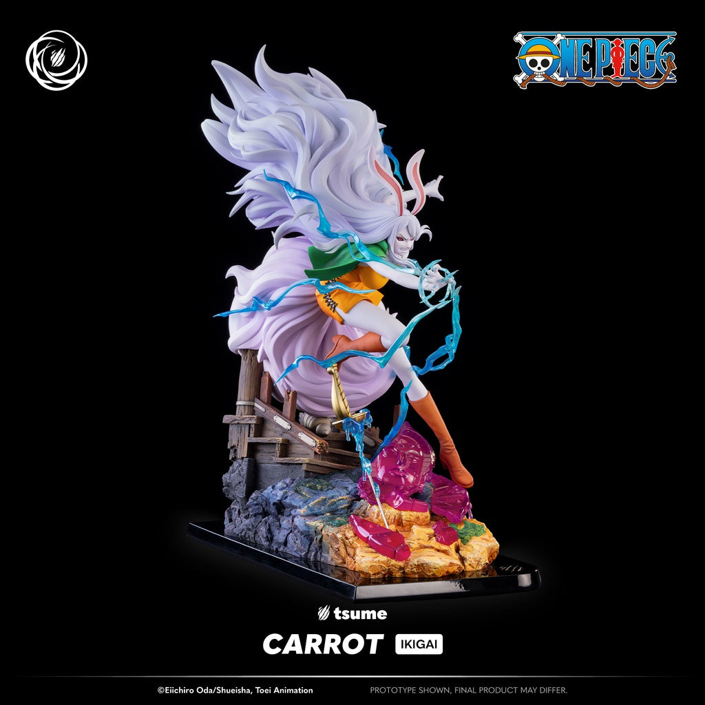 Pre-reserva (T2-T3 2026) Carrot (Forma Sulong) - One Piece - Estatua Ikigai Tsume Art 1/6 (46cm) 🐰🌕 (¡También a plazos! 👇)