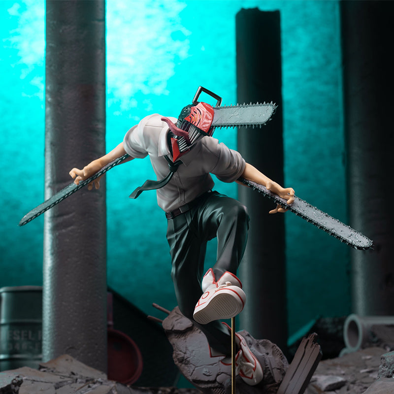 CHAINSAW MAN - Chainsaw Devil - Statua Luminasta 16cm 🩸