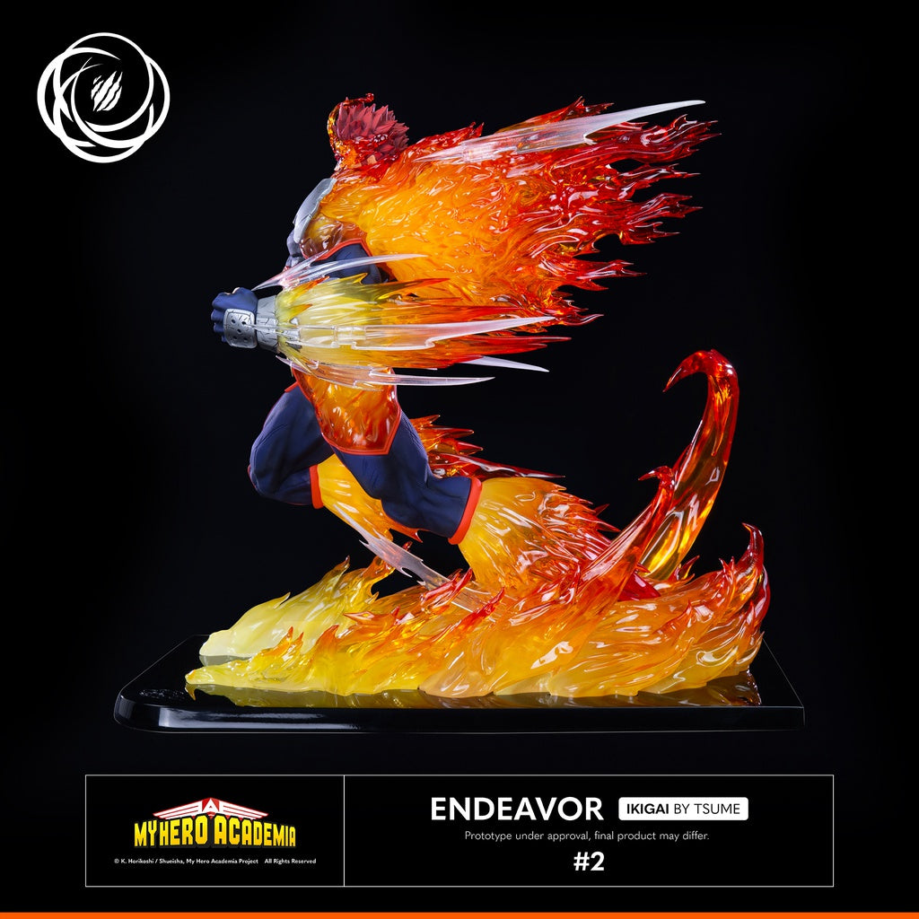 Endeavor - My Hero Academia - Statua Ikigai Tsume Art 1/6 (52cm) 🔥💥(Anche a rate! 👇)