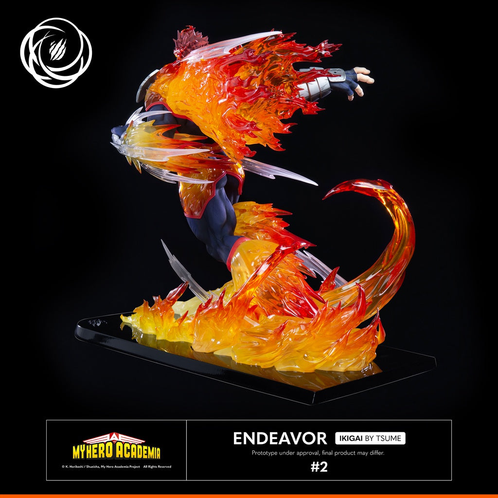 Endeavor - My Hero Academia - Estatua Ikigai Tsume Art 1/6 (52cm) 🔥💥(¡También a plazos! 👇)
