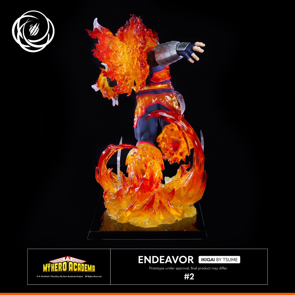 Endeavor - My Hero Academia - Statua Ikigai Tsume Art 1/6 (52cm) 🔥💥(Anche a rate! 👇)