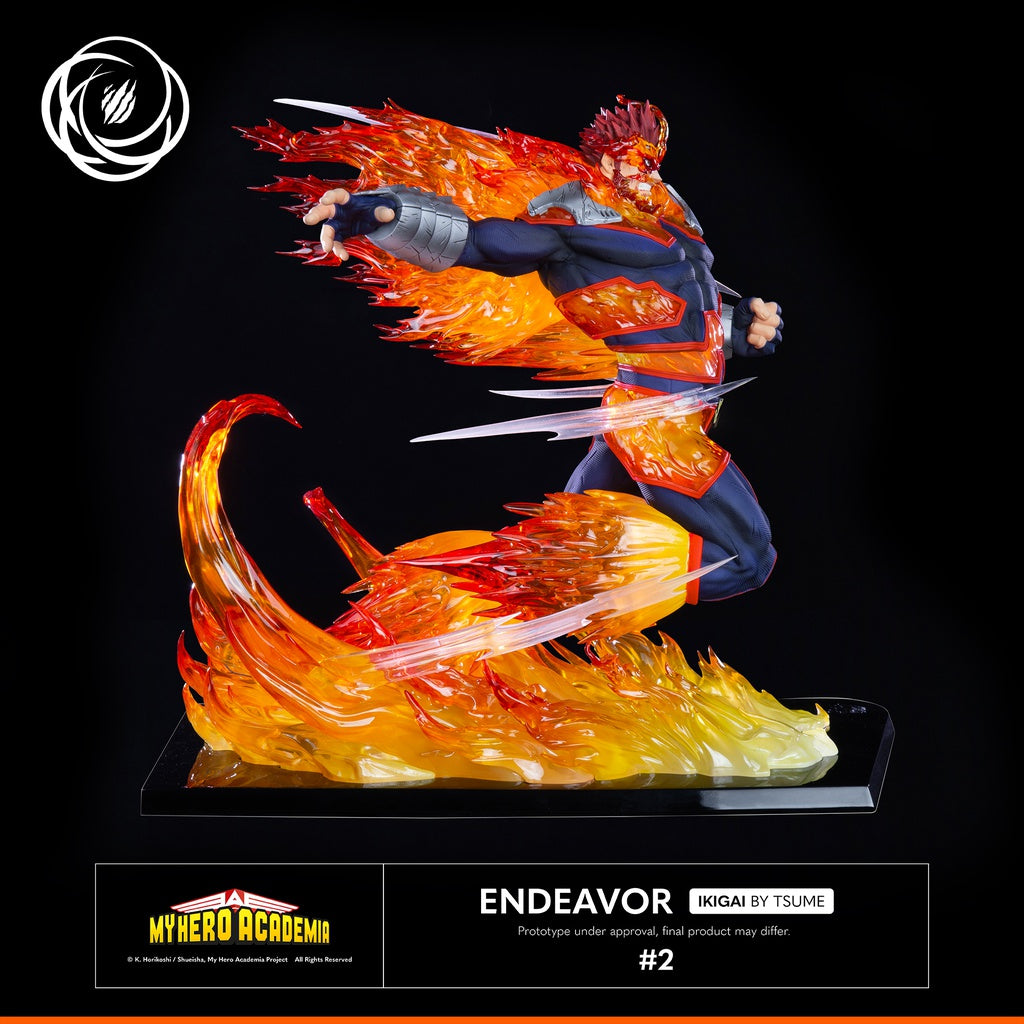 Endeavor - My Hero Academia - Estatua Ikigai Tsume Art 1/6 (52cm) 🔥💥(¡También a plazos! 👇)