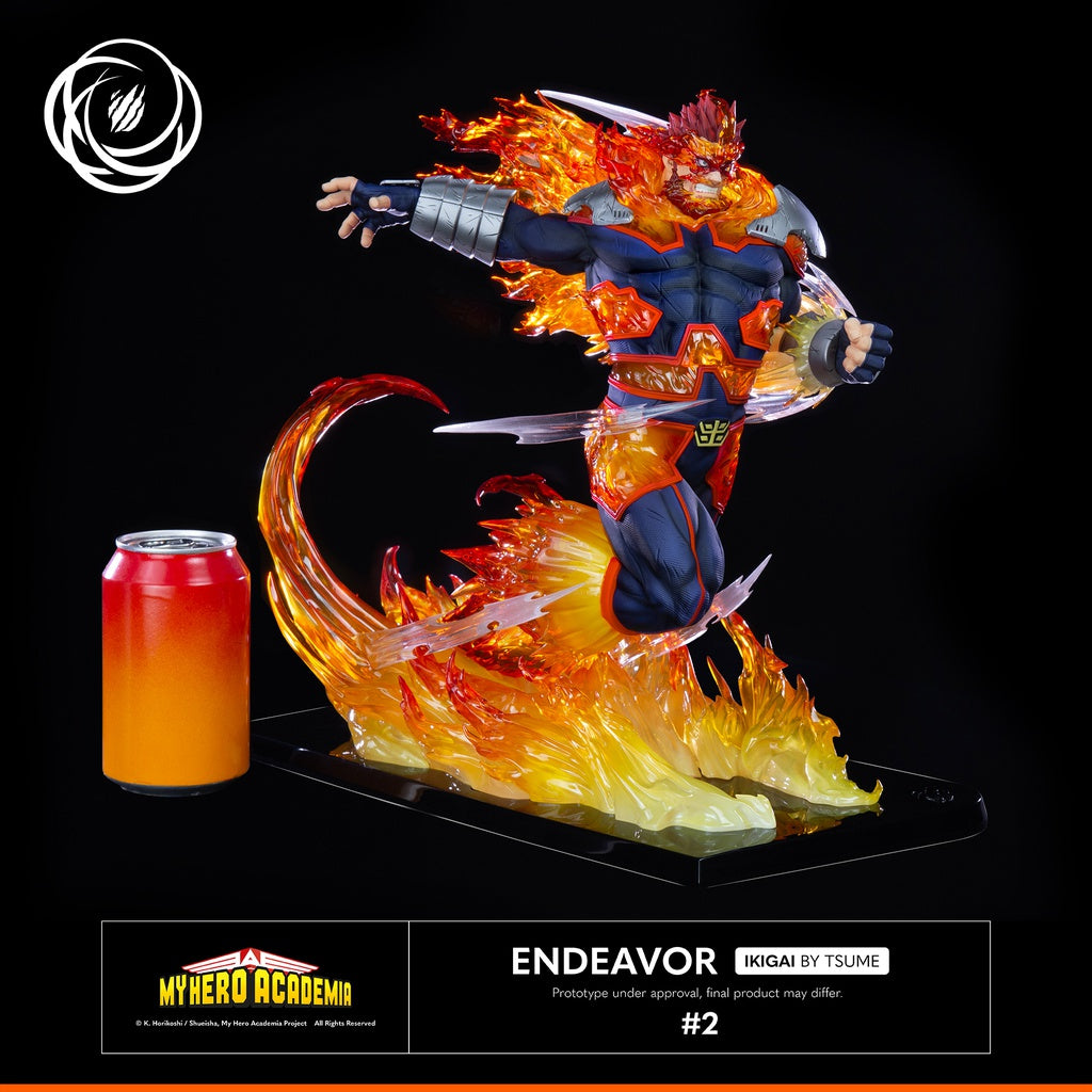 Endeavor - My Hero Academia - Estatua Ikigai Tsume Art 1/6 (52cm) 🔥💥(¡También a plazos! 👇)