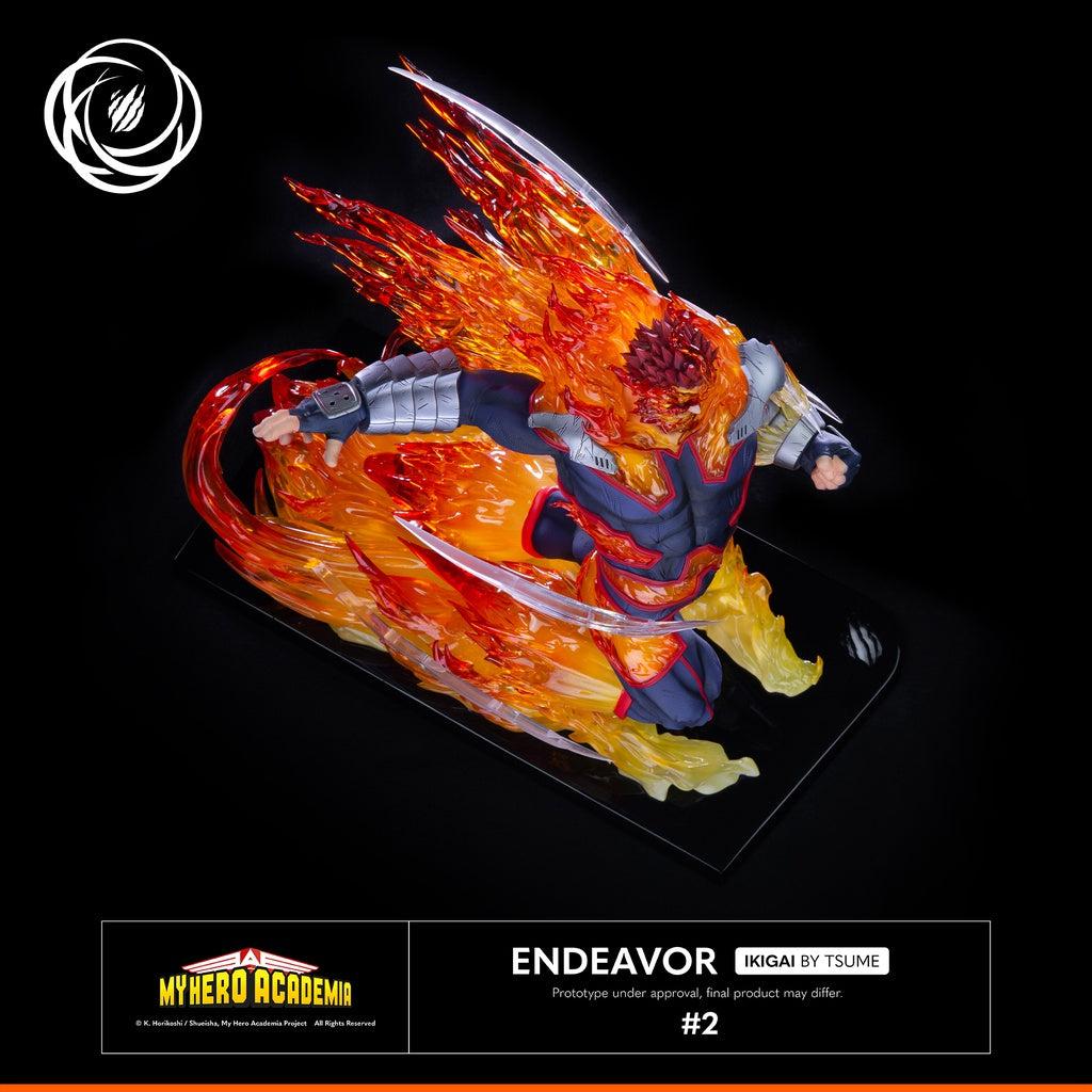 Endeavor - My Hero Academia - Estatua Ikigai Tsume Art 1/6 (52cm) 🔥💥(¡También a plazos! 👇)