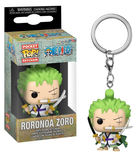 Roronoa Zoro - ONE PIECE - Llavero Pocket Pop | Funko