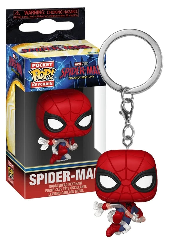 Spider-Man Brand New Day (Pocket Pop Keychain) - MARVEL - 4cm | Funko