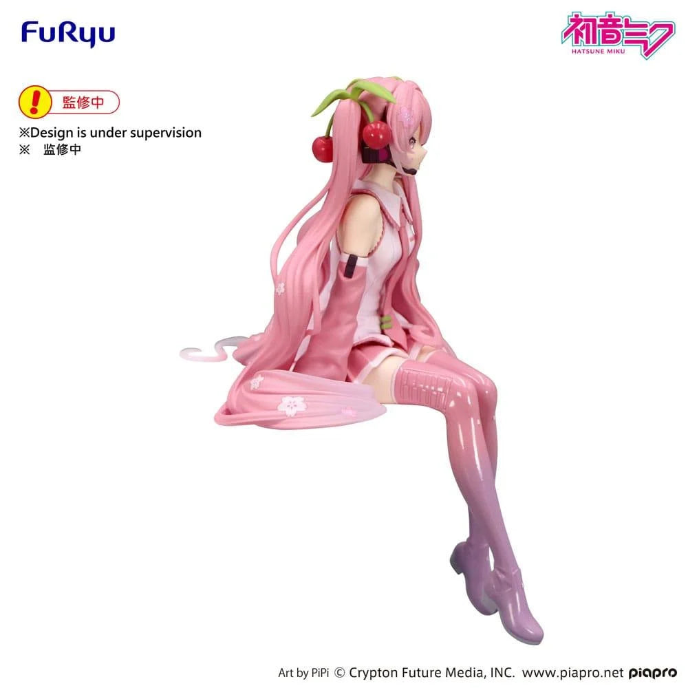 Sakura Miku (Noodle Stopper Figure) - VOCALOID - FuRyu