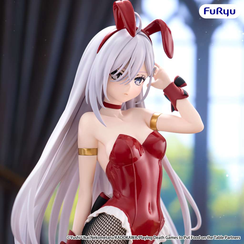 (Pre-pedido) Yuki - JUGANDO A JUEGOS DE LA MUERTE PARA PONER COMIDA - BiCute Bunnies 25cm | FuRyu