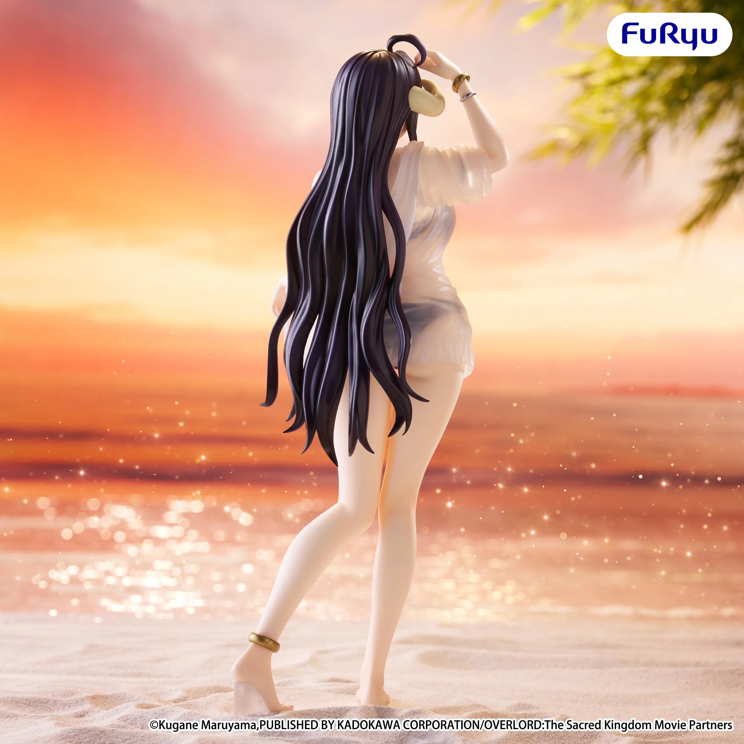 (Pre-order) Albedo "Aqua" - OVERLORD - Muchute 20.5cm | FuRyu