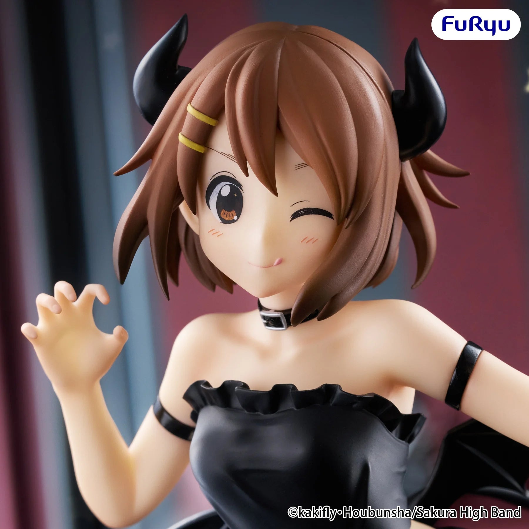 (PREORDINE) Yui Hirasawa (BiCute Dark Figure) - K-ON! - 23cm | FuRyu