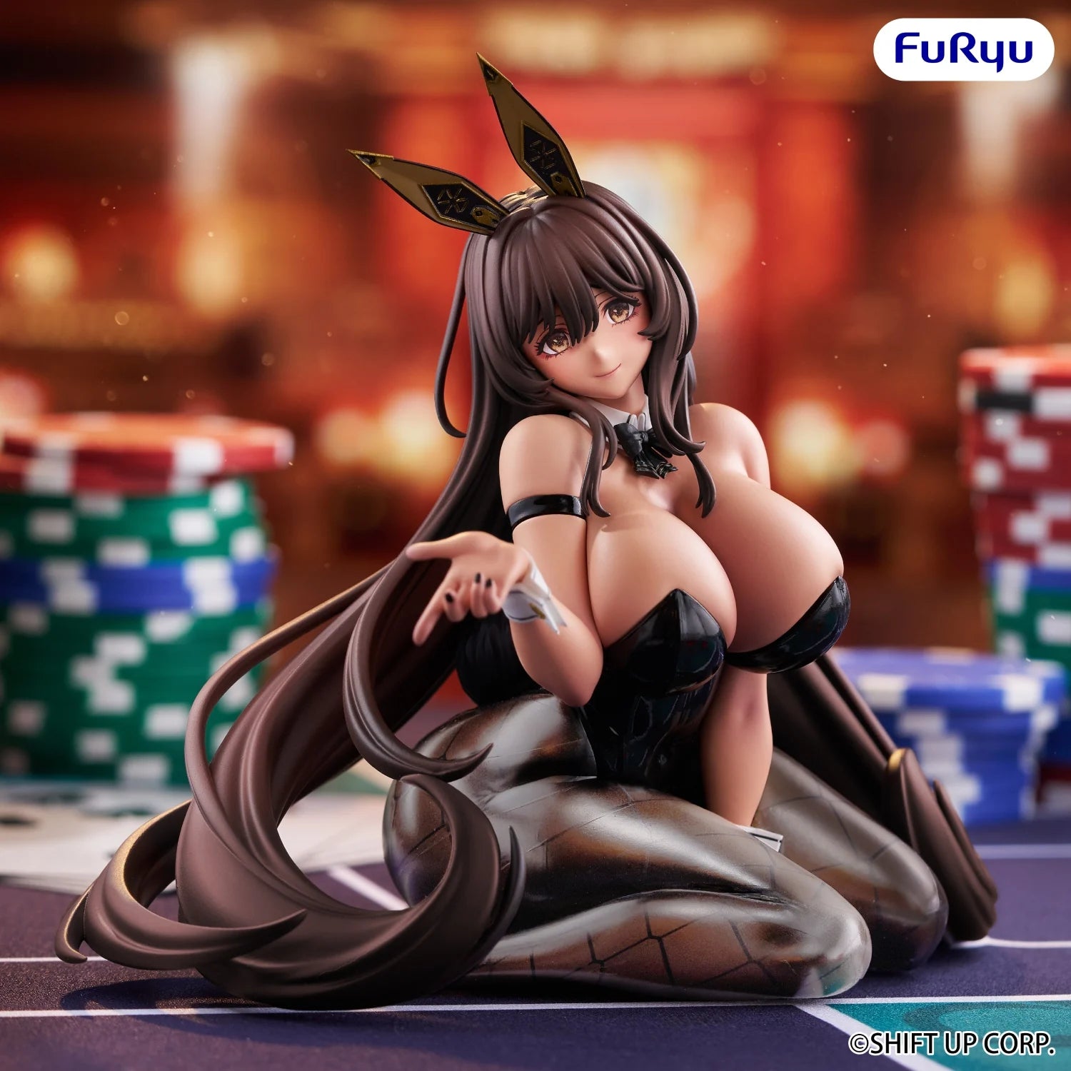 (PREORDINE) Noir (Noodle Stopper Figure) - GODDESS OF VICTORY: NIKKE - 11cm | FuRyu