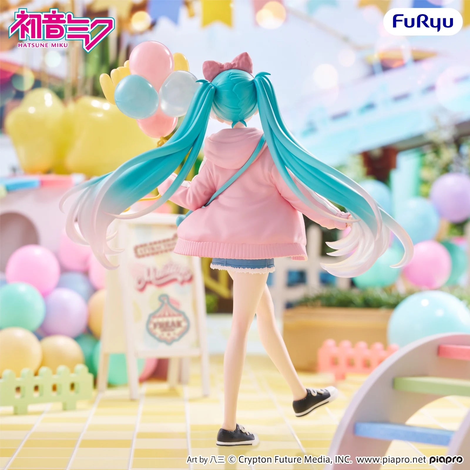 (PREORDINE) Hatsune Miku Theme Park Date (Muchute Statue) - HATSUNE MIKU - 19cm | Furyu