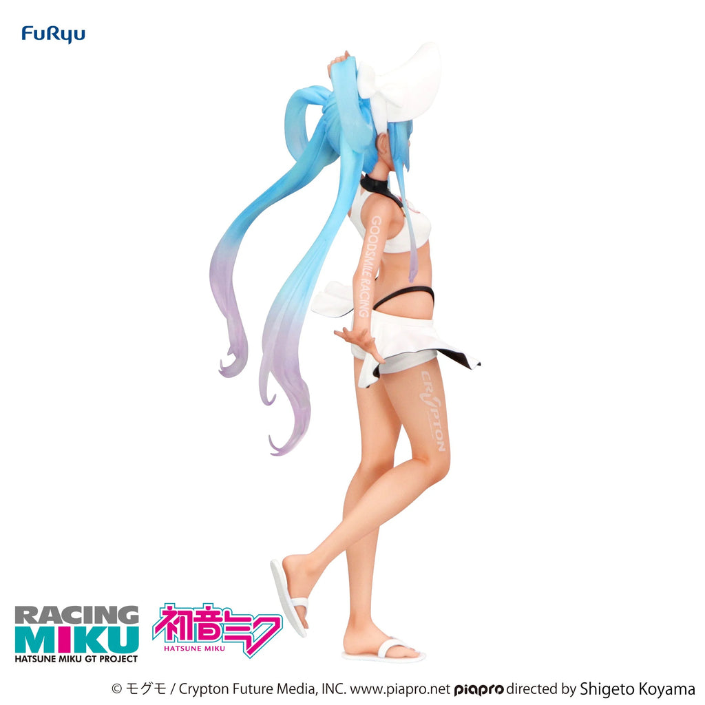 Racing Miku 2024 Summer - Hatsune Miku - Estatua Trio-Try-It 21cm 🏎️☀️