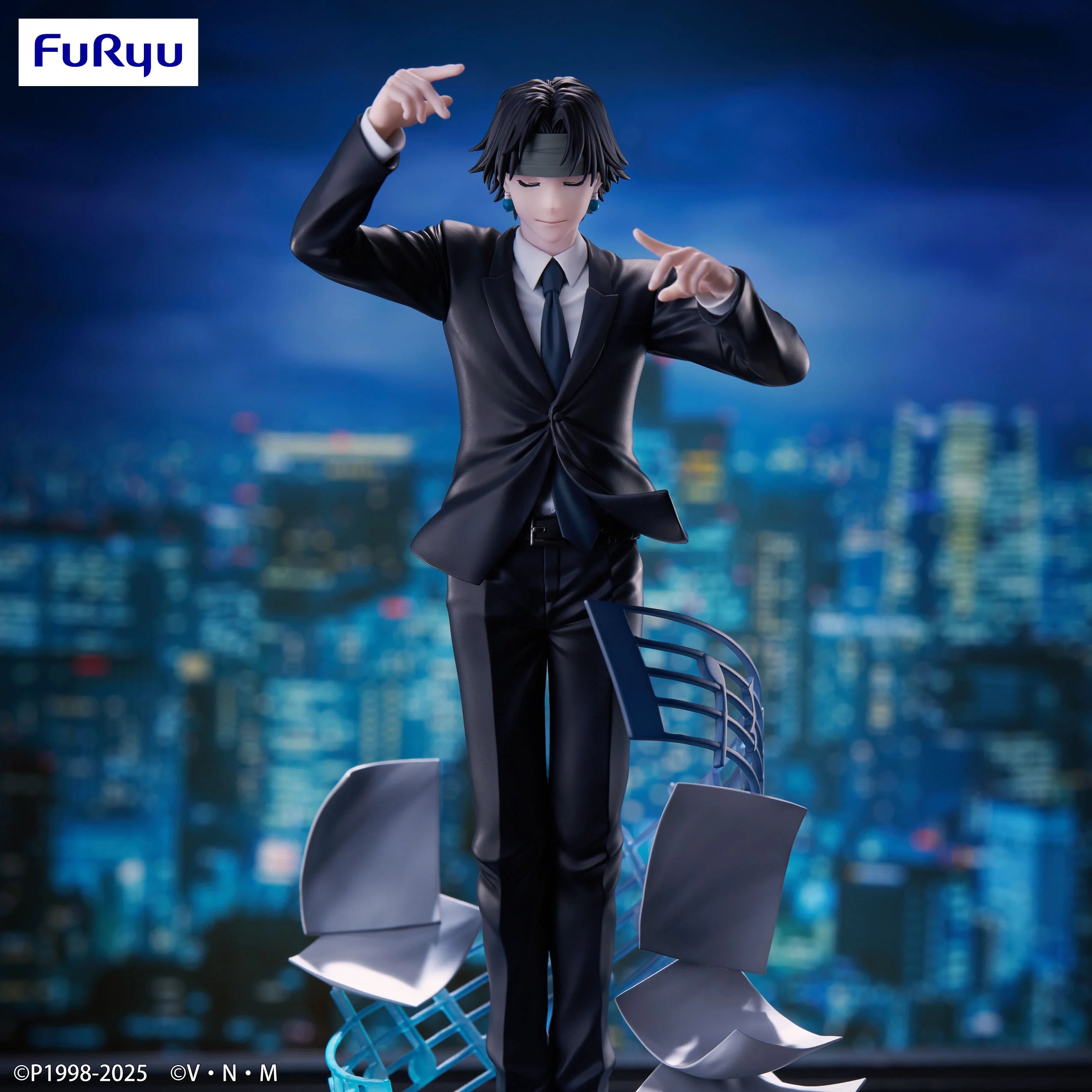 (Pre-order estimated delivery 05/2026) HUNTER X HUNTER - Chrollo Requiem - Exceed Creative Statue 20cm 🕷️📖