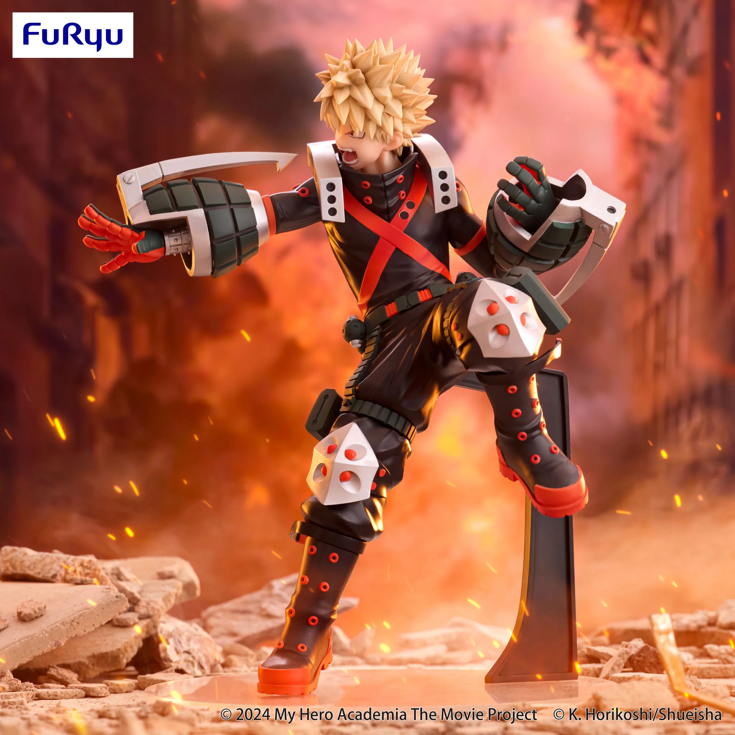 (Pre-order) Katsuki Bakugo - MY HERO ACADEMIA - Trio-Try-It 21cm | FuRyu
