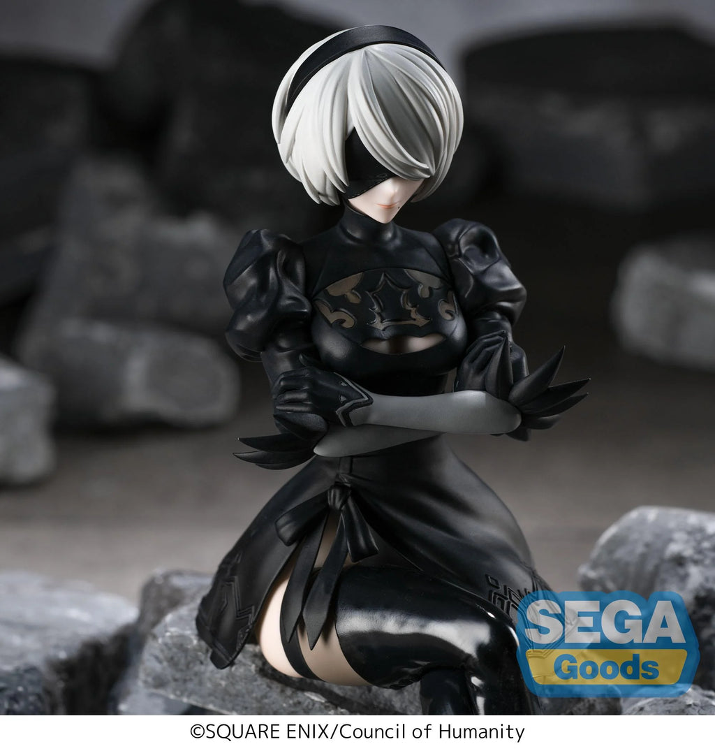 (Pre-order) 2B - NIER:AUTOMATA VER1.1A - PM Perching 13cm | Sega