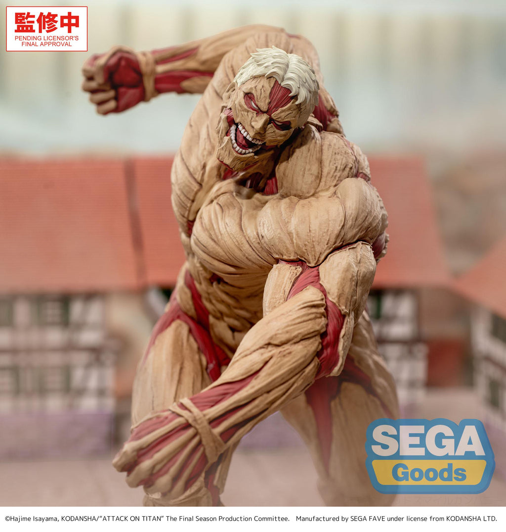 (PREORDINE) Reiner "Armored Titan" (GigantiX Figure) - ATTACK ON TITAN - 25cm | Sega Goods