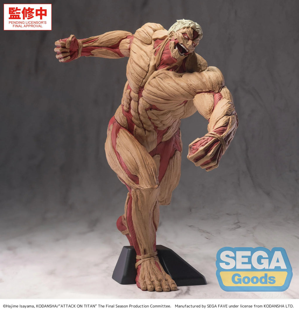 (PREORDINE) Reiner "Armored Titan" (GigantiX Figure) - ATTACK ON TITAN - 25cm | Sega Goods