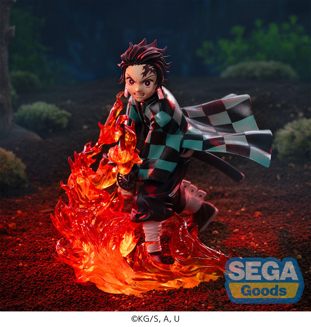(Preorder) Tanjiro Kamado - Demon Slayer - Estatua Xross Link Anime 12cm ☀️🗡️