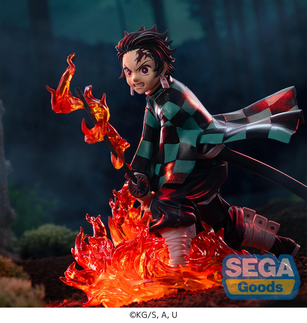 (Preorder) Tanjiro Kamado - Demon Slayer - Estatua Xross Link Anime 12cm ☀️🗡️