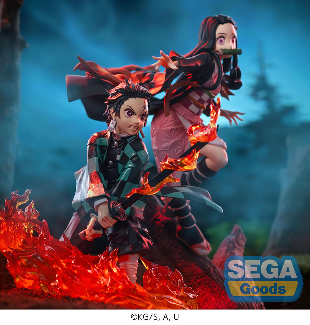 (Preorder) Tanjiro Kamado - Demon Slayer - Estatua Xross Link Anime 12cm ☀️🗡️