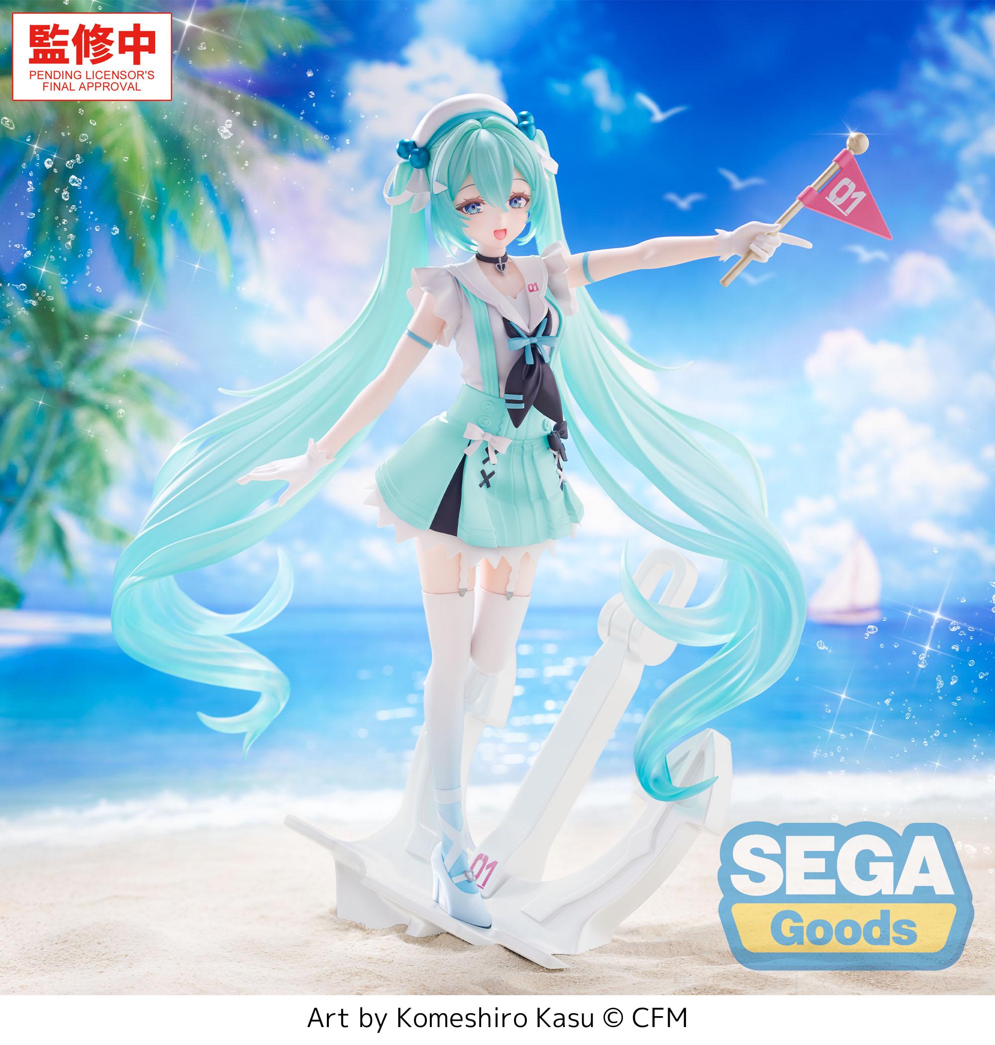 (Pre-pedido) Hatsune Miku "Marinera" - VIRTUAL SINGER - Figurizm 24cm | Sega