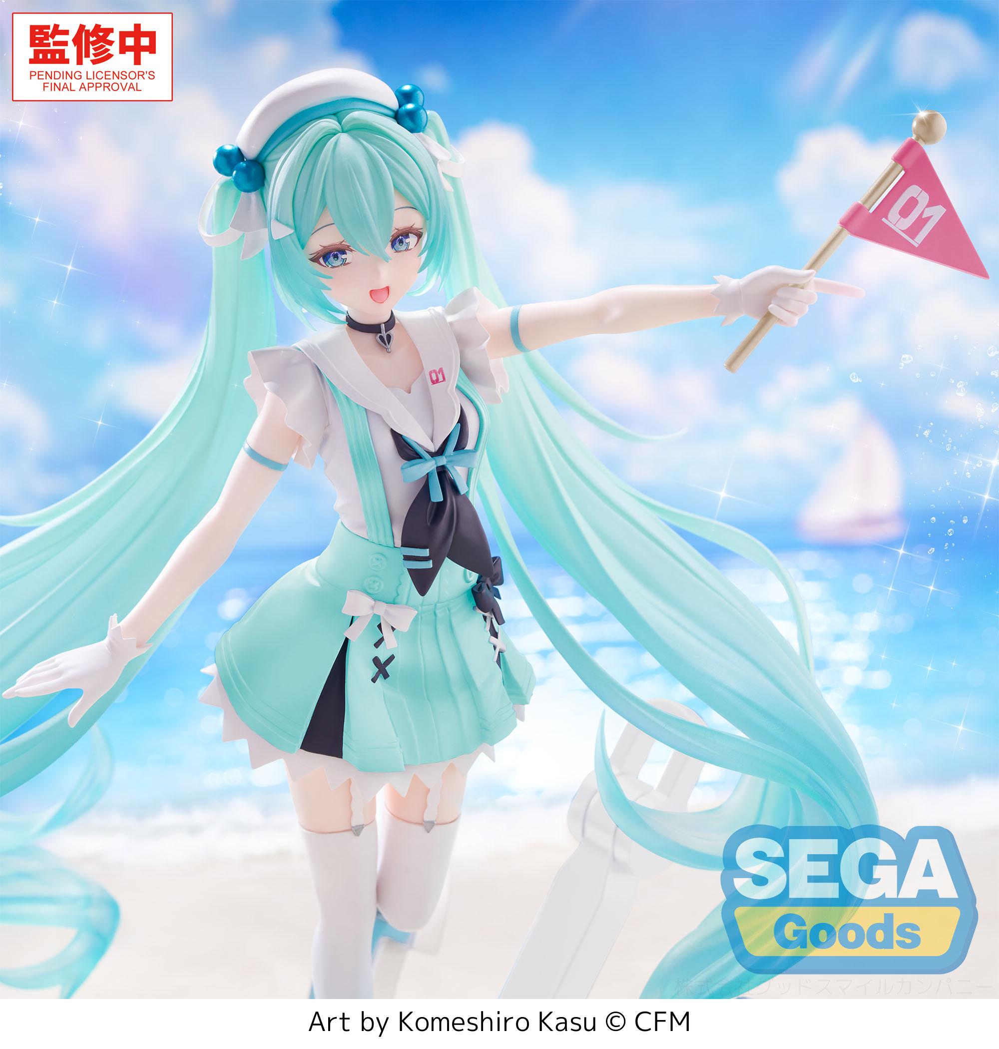 (Pre-pedido) Hatsune Miku "Marinera" - VIRTUAL SINGER - Figurizm 24cm | Sega