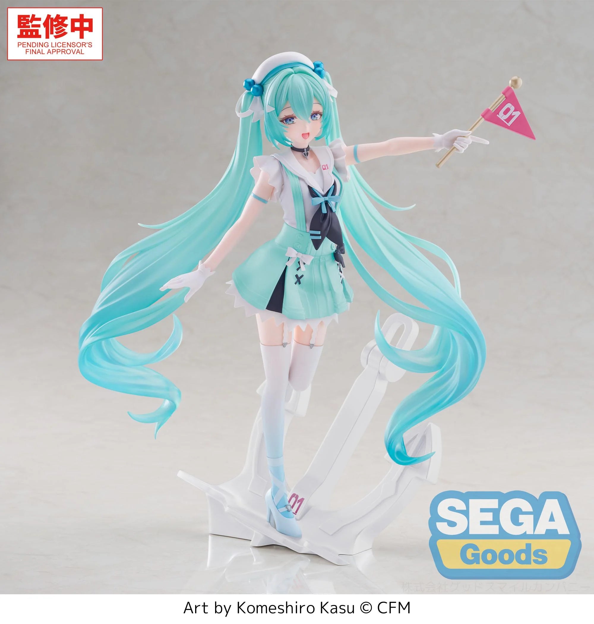 (Pre-pedido) Hatsune Miku "Marinera" - VIRTUAL SINGER - Figurizm 24cm | Sega