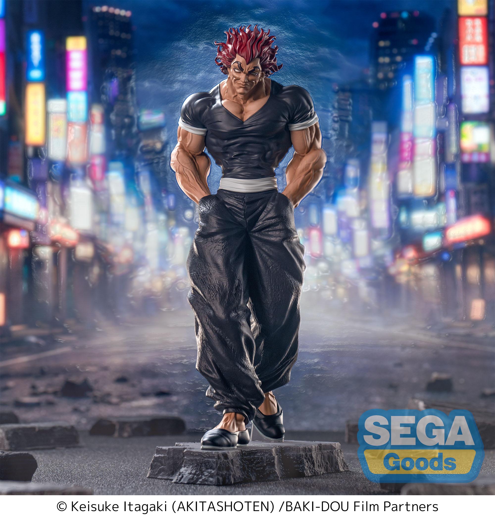 (Preventa) Yujiro Hanma - BAKI-DOU - Luminasta 25cm | Sega