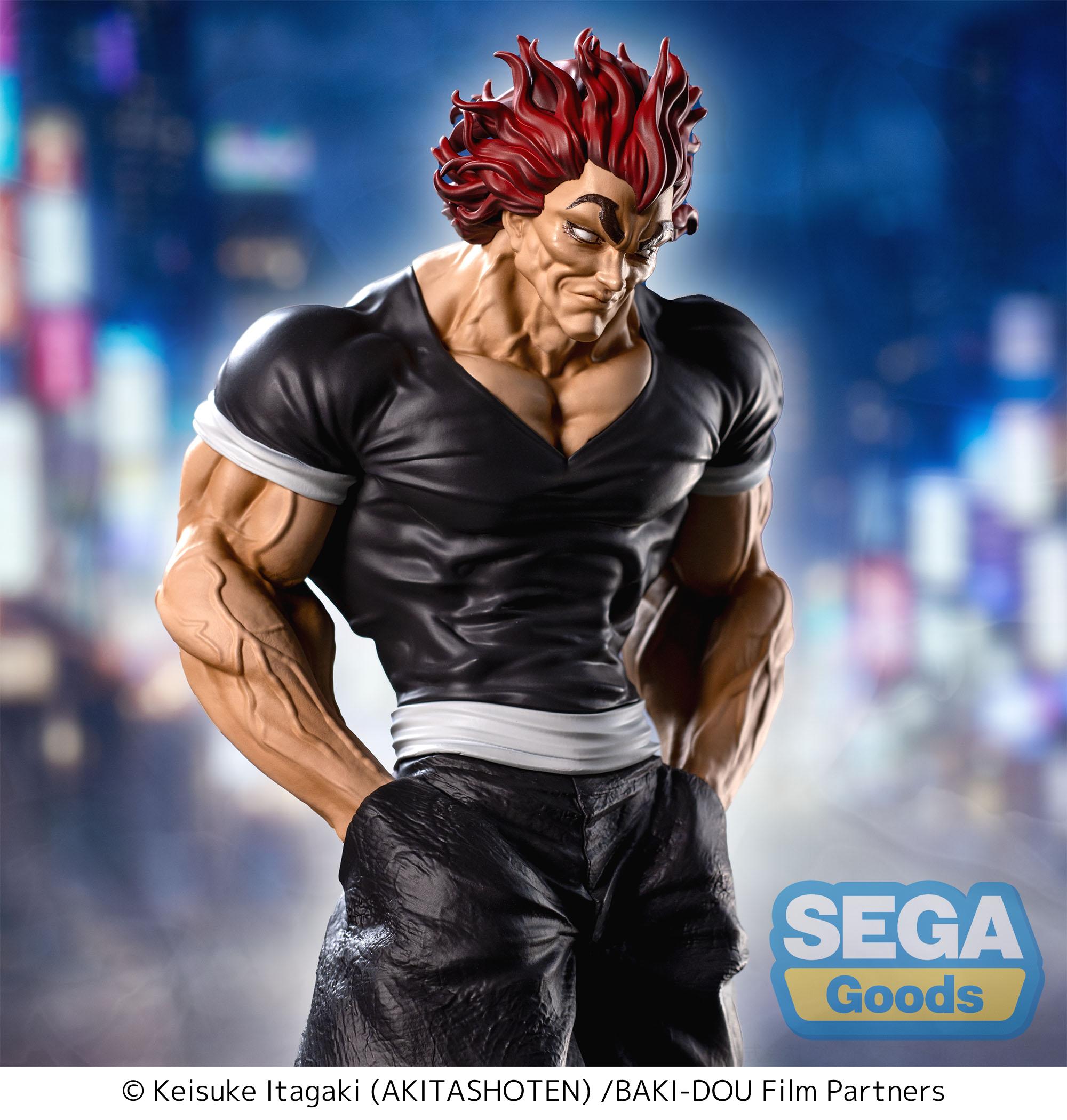 (Preventa) Yujiro Hanma - BAKI-DOU - Luminasta 25cm | Sega