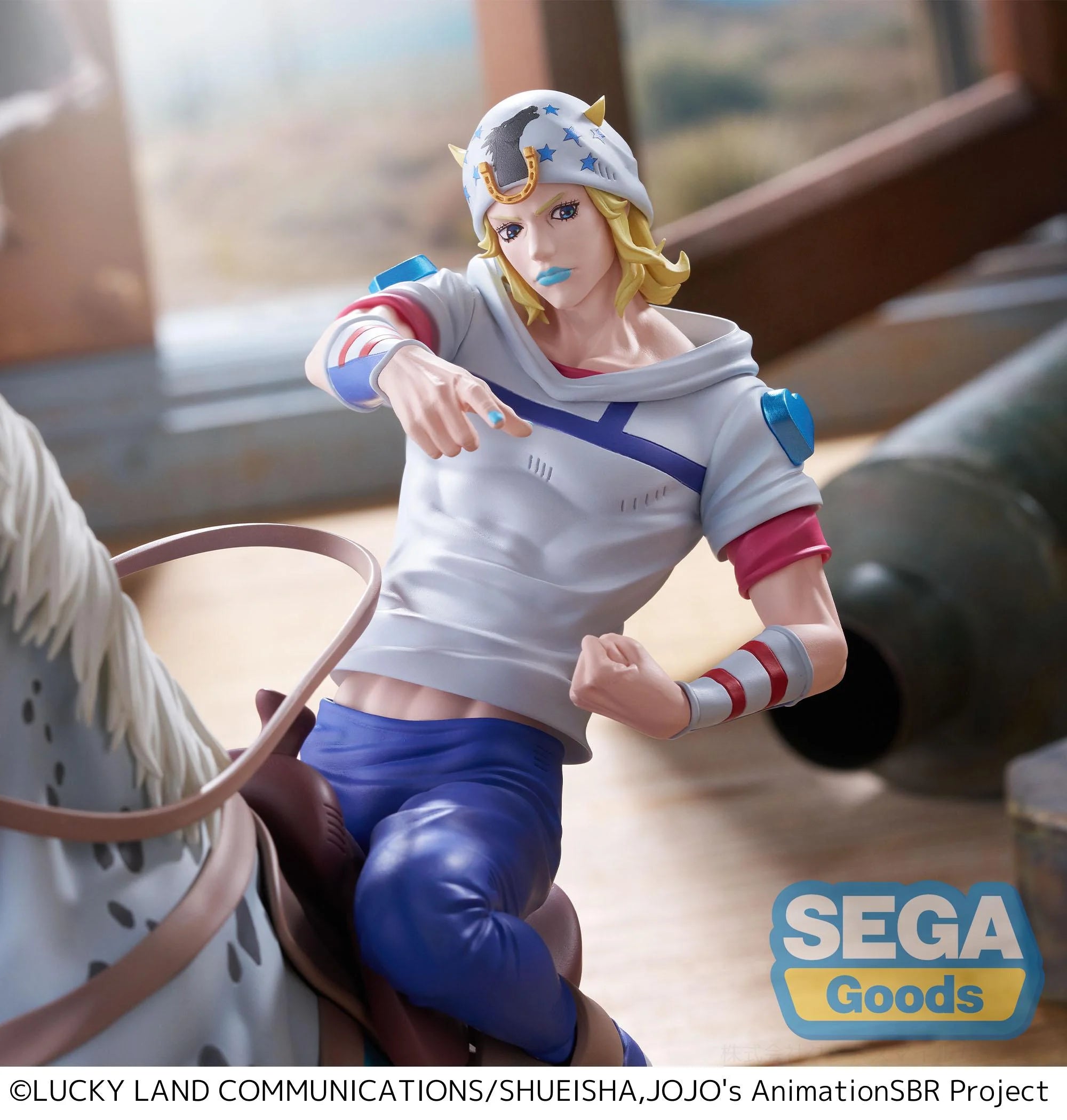 (PREORDINE) Johnny Joestar (XrossLinkMAX Figure) - JOJO'S BIZARRE ADVENTURE: STEEL BALL RUN - 18cm | Sega Goods