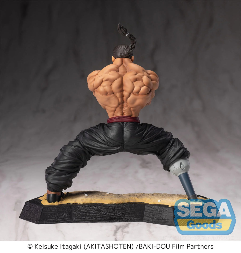 (PREORDINE) Kaioh Retsu (Luminasta Figure) - BAKI DOU - 15cm | Sega Goods